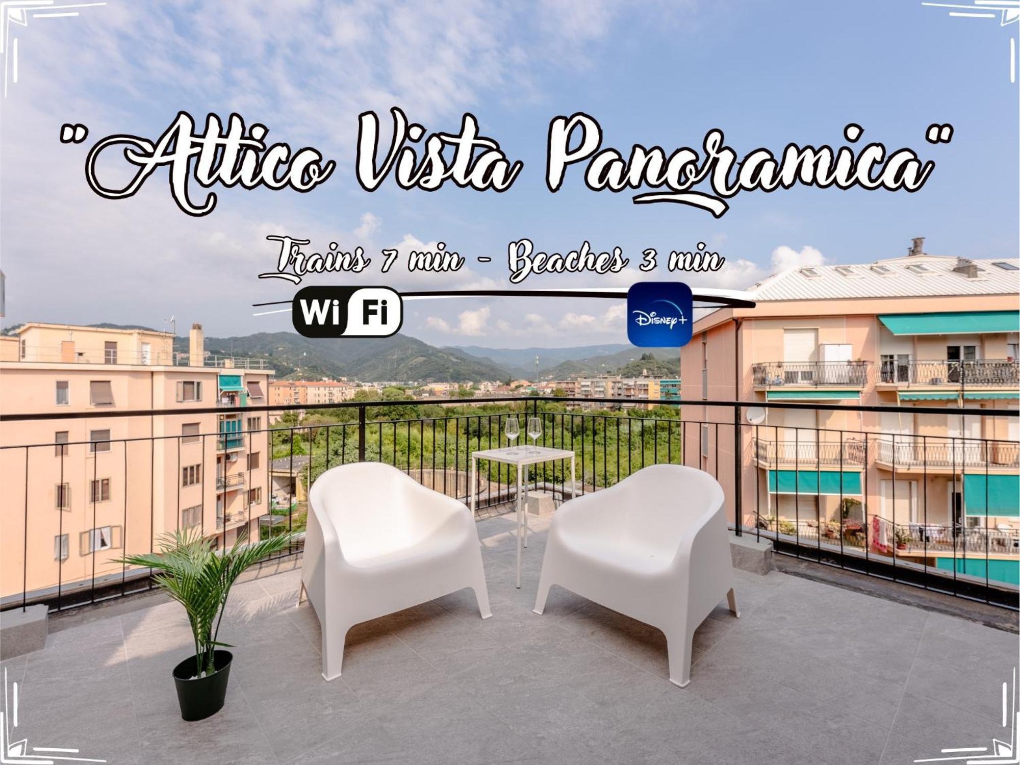 Apartamento Penthouse Panoramic View - Sea 3Min - Ac - Wifi Albisola Superiore Exterior foto